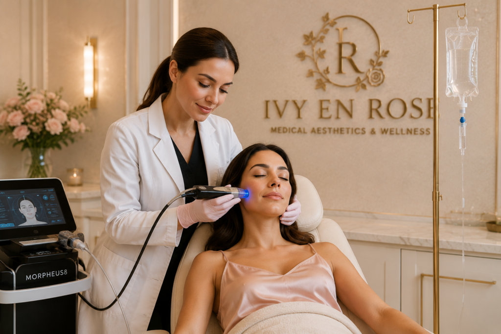 Morpheus8 + IV Therapy: The Synergistic Protocol Redefining Skin Rejuvenation and Cellular Recovery